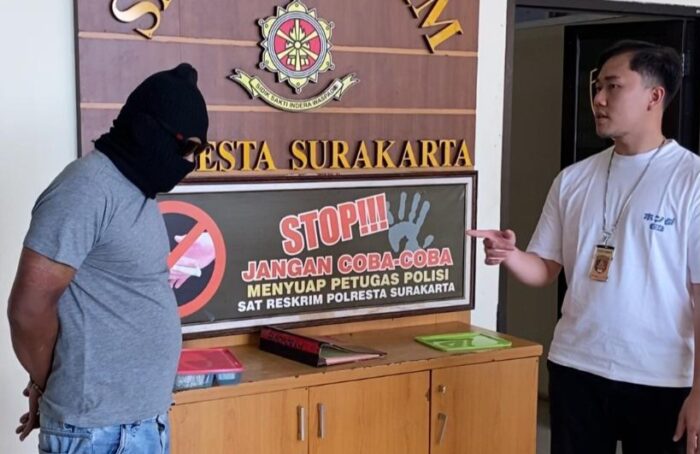 Curi Motor, Seorang Driver Ojek Online di Kota Solo Ditangkap Polisi