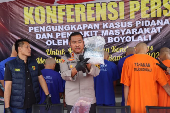 Polres Boyolali Ungkap 91 Kasus Dalam Operasi Jelang Ramadhan, Diantaranya Narkoba