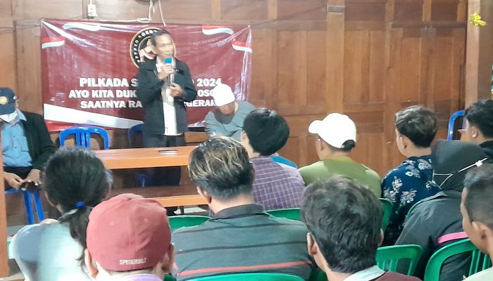 Relawan Gertak Sukoharjo Deklarasi Dukung Kotak Kosong