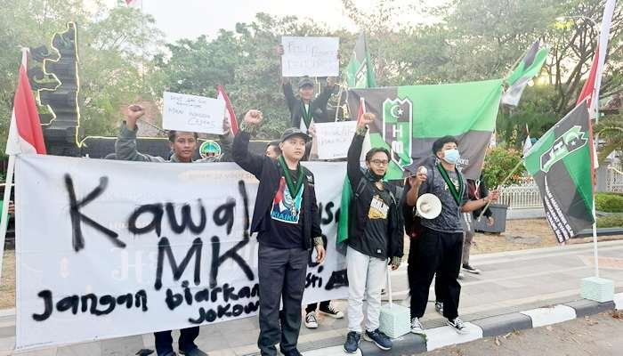 Kawal Putusan MK, HMI Blora Gelar Aksi di DPRD