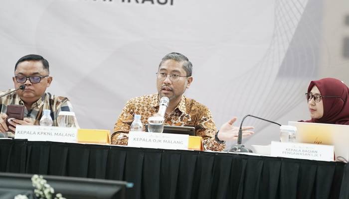 OJK Malang dan KPKNL Gelar FGD Terkait Lelang Hak Tanggungan Serta Diseminasi Penegakan Integritas