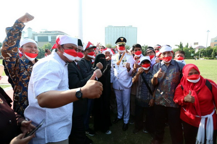 22 Eks Napiter Ikut Upacara Bendera HUT ke-77 RI di Semarang, Ganjar: Saya Ingin Mereka Bercerita