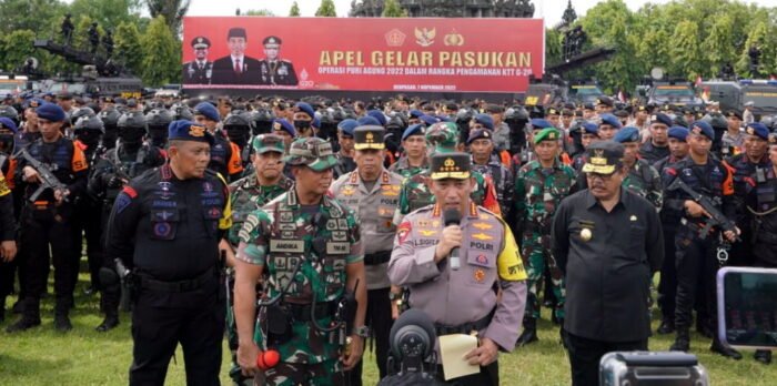 Pastikan Kesiapan Pengamanan KTT G20 di Bali, Kapolri dan Panglima Hadiri Gelar Pasukan dan Peralatan