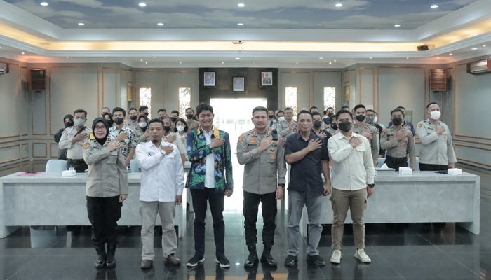Gandeng PWI dan Universitas Brawijaya, Polresta Malang Kota Gelar Pelatihan Peningkatan Kapasitas Personel Polri