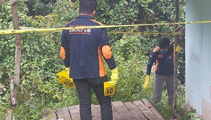 Polisi Olah TKP Kasus Penemuan Mayat Tanpa Identitas di Jalur Lintas Selatan Bantur Malang