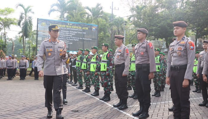 Gelar Pasukan Ops Ketupat Semeru 2023, Polres Malang Siap Amankan Lebaran dan Idul Fitri 1444 H