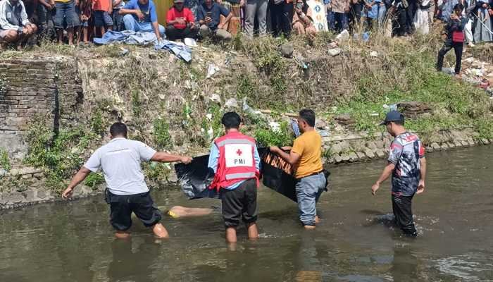 Polisi Identifikasi Penemuan Jasad di Sungai Gondanglegi Malang