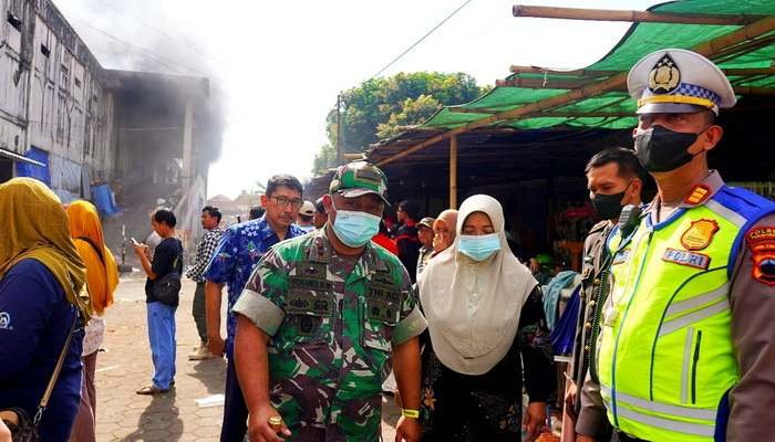 Pasar Kutoarjo Terbakar, Bupati Segera Ambil Langkah Cepat