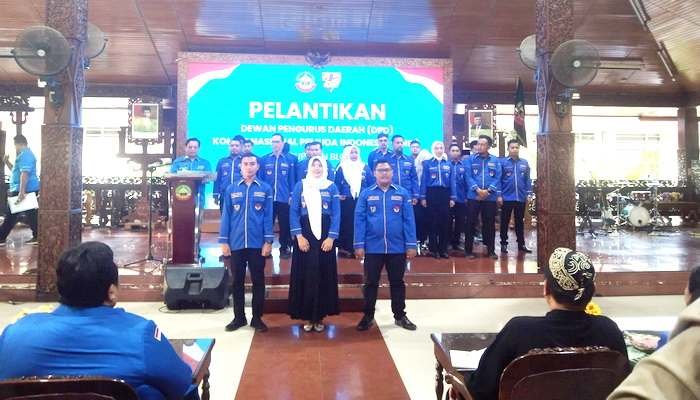 Pelantikan DPD KNPI Blora, Kristiyuana Jadi Simbol Perempuan Penggerak Kepemudaan