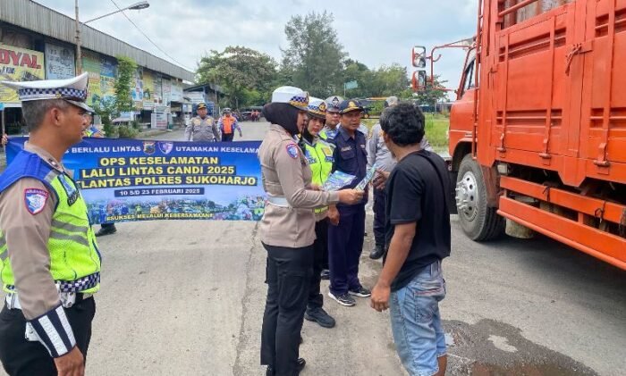 Operasi KLL Candi 2025 di Sukoharjo, Tim Gabungan Gelar Ramcheck di Terminal Kartasura