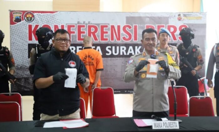 Simpan Sabu 100 Gram Lebih, Warga Boyolali Ditangkap Polisi di Solo