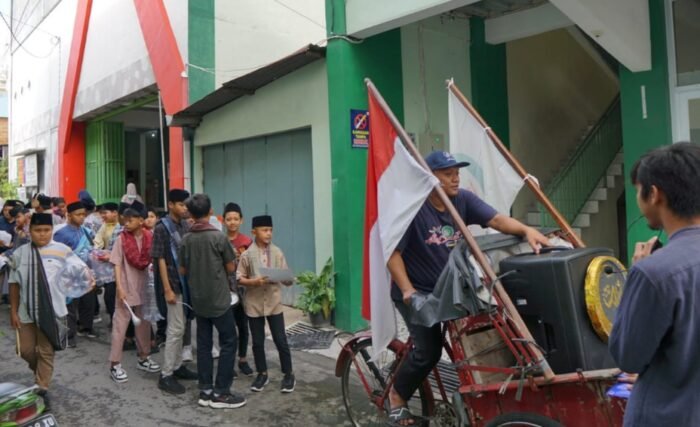 Sambut Ramadhan, Sekolah Islam Terpadu Alif Smart Gelar Pawai dan Lomba Perkusi