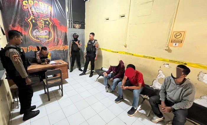 Polresta Surakarta Amankan 3 Debt Collector Diduga Anggota Mata Elang