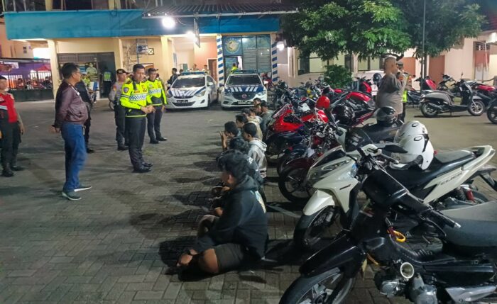 Kerahkan Tim Gabungan, Polres Sukoharjo Razia Balap Liar dan Knalpot Brong di Kartasura