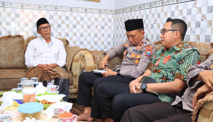 Intensifkan Forum Jumat Curhat, Polres Malang Silaturahmi Ketua DMI Kabupaten Malang