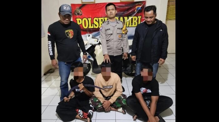 Polisi di Boyolali Amankan 3 Anak Bawa Sajam Hendak Tawuran