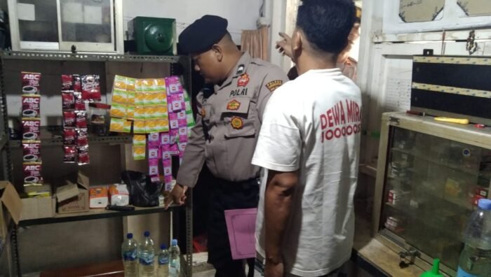 Operasi Jelang Ramadhan, Polisi di Karanganyar Amankan Penjual Miras dan Barang Bukti