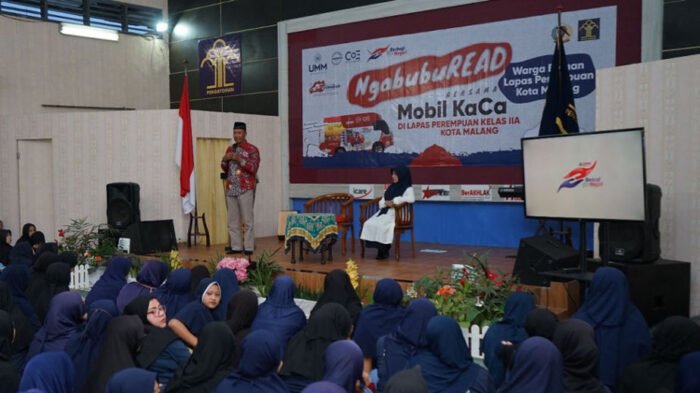 Rektor UMM Ajak Warga Lapas Perempuan Malang NgabubuREAD