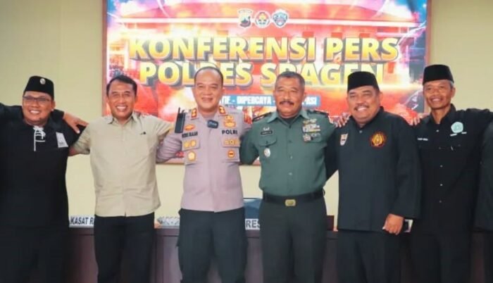 Redam Konflik Antar Kelompok, Polres Sragen Pertemukan 4 Tokoh Perguruan Silat