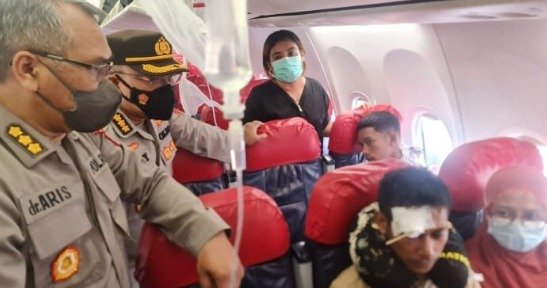 Anak Panah Menancap di Kening, Seorang Personil Polres Tual Dikirim Kapolda Maluku ke Jakarta Jalani Operasi Medis